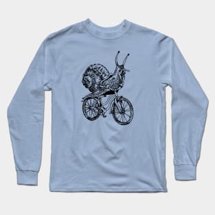 SEEMBO Snail Cycling Bicycle Cyclist Bicycling Bike Biker Long Sleeve T-Shirt